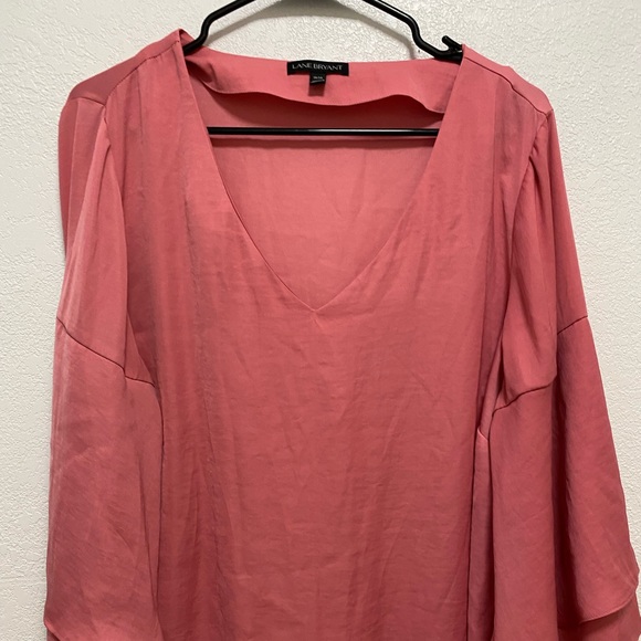 Lane Bryant Bell Sleeved Blouse 14/16 - Picture 1 of 5